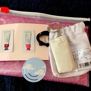 Glossier LA keychain
